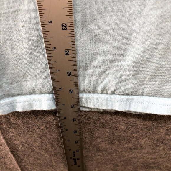 Champion T Shirt Mens Small S Light Blue Embroidered Retro Spellout Athleisure - Picture 7 of 9